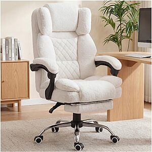 GTPLAYER Big & Tall Ergonomic Office/Gaming Chair w/ Pocket Spring Cushion,Footrest & 145ยฐ Recline (3 Colors/Materials) $107.99 + Free Shipping