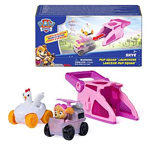 2-Pack PAW Patrol Skye Pup Squad Launchers w/ Chickaletta Vehicle $12.13 + Free Shipping w/ Prime or on $35