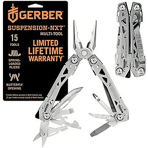 26.95 | Gerber Suspension NXT 15-in-1 Multitool Pliers,EDC Knife,Stainless Steel at Amazon