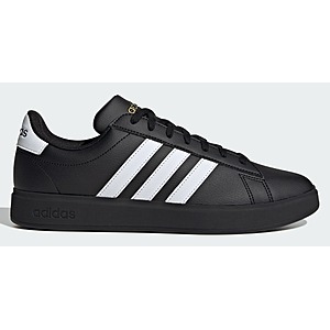 adidas Men's Grand Court 2.0 Shoes (Core Black/Cloud White,Sizes 10-13) $19.80 + Free S/H