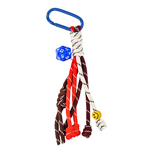 Weekend Academy Girls Paracord Keychain w/ D20 Dice Accent $2.82 + Free Shipping w/ Walmart+ or on $35