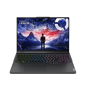 Lenovo - Legion Pro 5 16" 2.5K OLED - AMD Ryzen 7 - 32GB Memory - NVIDIA GeForce RTX 5060 - 1TB SSD - Eclipse Black $1299