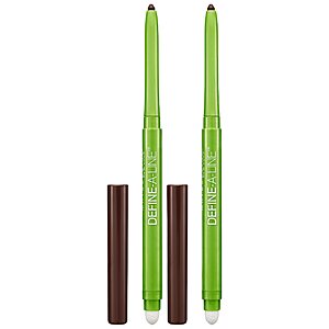 11.31:Maybelline Define-A-Line Eyeliner,Brownish Black,Pack of 2