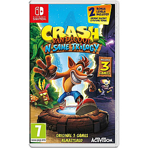 Crash Bandicoot N.Sane Trilogy (Switch) $19.95