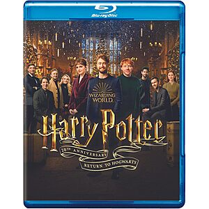 Harry Potter 20th Anniversary:Return to Hogwarts (Blu-ray) $7.99 + Free S&H w/ Prime or $35