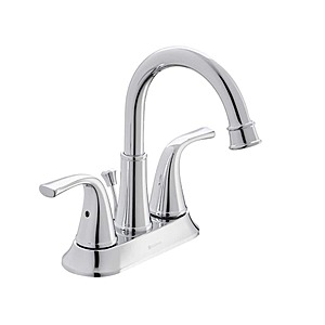 Glacier Bay Bettine 4 in.Centerset 2-Handle High-Arc Bathroom Faucet in Chrome,$23.40,FS,Home Depot $23.5