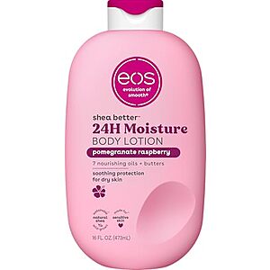 Select Accounts:16-Oz eos Shea Better Body Lotion (Pomegranate Raspberry) $2 w/ S&S