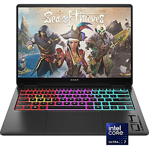 HP OMEN Transcend 14" 120Hz 3K OLED Gaming Laptop, Intel Core Ultra 7-255H, 32GB, NVIDIA GeForce RTX 5060, 1TB SSD for $1199.99