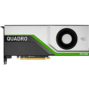 HP NVIDIA Quadro RTX 5000 PCIe 3.0 X16 Graphics Card,16GB GDDR6,Silver $1812.12