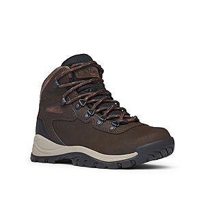 Columbia Womens Newton Ridge Lightweight Waterproof Hiking Boot, Cordovan/Crown Jewel, 10.5