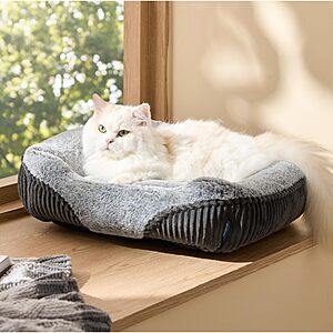 Bedsure Washable Corduroy Fleece Pet Bed w/ Non-Skid Bottom (Various) from $11.99 + Free Shipping w/ Prime or on $35