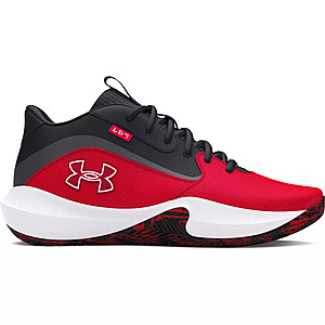 Under Armour Men's Lockdown 7 Basketball Shoes (Black Red,8,10.5,13 or Black/Gold,15) $19.25 + Free Shipping on $49