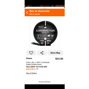 Flexon-5-8-in-dia-x-100-ft-Contractor-Grade-Garden-Hose $25 Home Depot In-Store only YMMV?$24.98