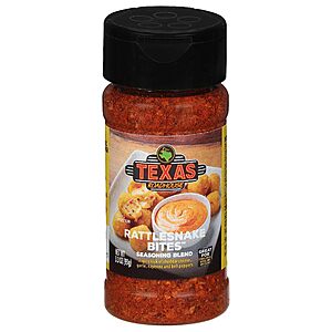 3.3-Oz Texas Roadhouse Rattlesnake Bites Seasoning $2.25 w/ S&S
