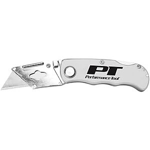 6.90 | Performance Tool W12113 Folding Utility Knife at Amazon
