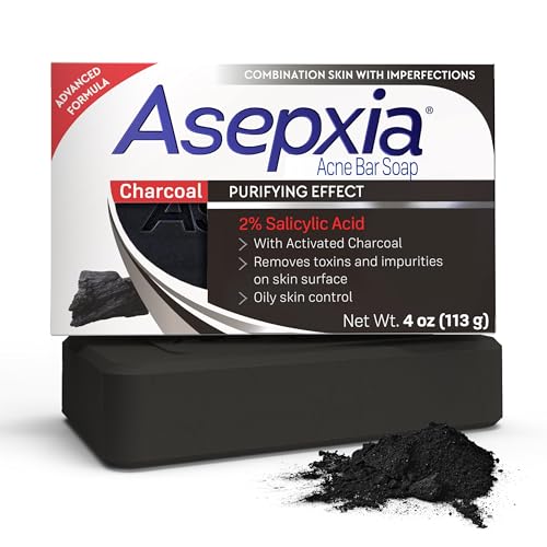 Asepxia Salicylic Acid & Activ...harcoal Bar Soap,4 Oz,1-Pack