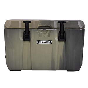 Lifetime 55 qt Bear-Resistant Camping Cooler (3 colors) - $124