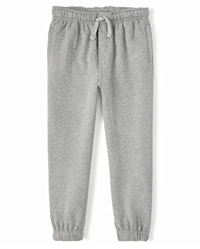 Gymboree Boys and Toddler Flee...ogger Sweatpants,H/T Smoke,8