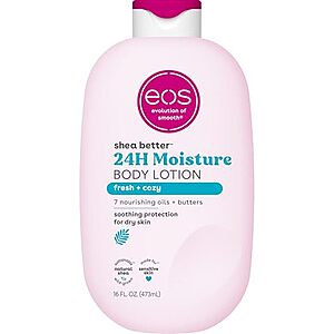 SnS,AC] $2.34 | 16-Oz eos Shea Better Body Lotion (Fresh & Cozy) at Amazon