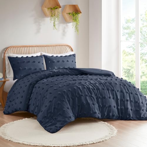 Intelligent Design Twin Duvet...ucy,Twin/Twin XL Navy 2 Piece
