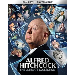 48.49* | 15-Film Alfred Hitchcock:The Ultimate Collection (Blu-ray + Digital) at Amazon