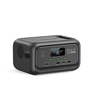 BLUETTI Elite 10 Mini 128Wh LiFePO4 Power Station w/ 200W AC Outlet (Grey or Green) $112.98 + Free Shipping