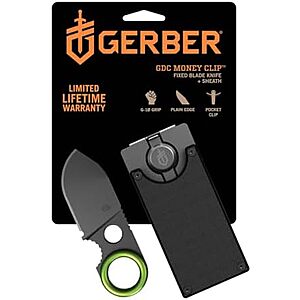 NEW] $19.60 | Gerber Gear Money Clip with Pocket Knife at Amazon
