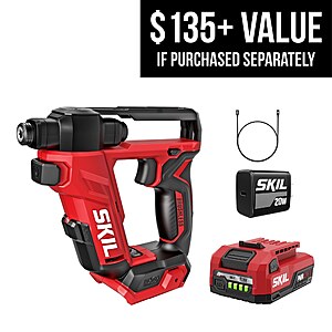 SKIL PWR CORE 12/20V 1/4" Keyless Brushless Cordless Flip Drill w/ 2Ah Battery & Charger (DL6300D-11) + 1 free tool $39 @lowe's