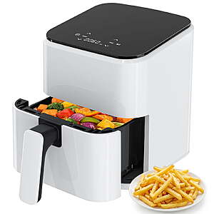 Gianna 3 Qt Air Fryer,4-in-1 Air Fry,Black - $20.99