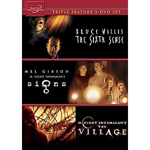 7.50 | Signs & Village & Sixth Sense (DVD) at Amazon
