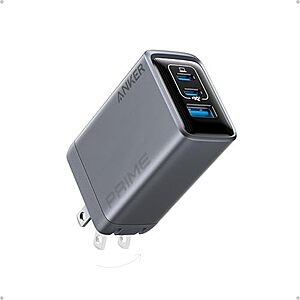 3-Port Anker Prime GaN Up to 100W Max Wall Charger $40 + Free S&H