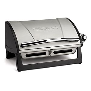 8000 BTU Cuisinart Grillster Portable Propane Gas Grill $74.95 + Free S&H
