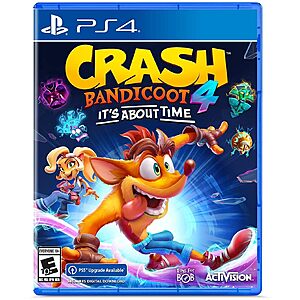 Crash Bandicoot 4:It's About Time (PlayStation 4) - $19.93 W Walmart