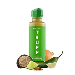 SnS,AC] $7.49* | 6-Oz Truff Black Truffle Infused Gourmet Hot Sauce (Jalapeño Lime) at Amazon