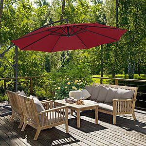 ABCCANOPY 10FT Cantilever Outdoor Patio Umbrella,various colors $99.95