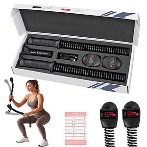 Amazon – Portable Cordless Battle Rope Trainer w/ Digital Counter - $26.39 w/ Code