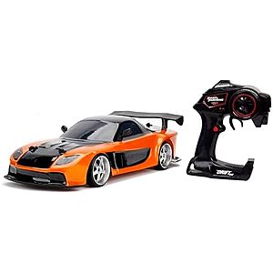 NEW] $43.98 | Jada Toys Fast & Furious Han’s Mazda RX-7 Drift RC Car at Amazon