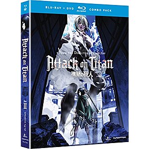15.18 | Attack on Titan Part 2 (Blu-ray + DVD) at Amazon
