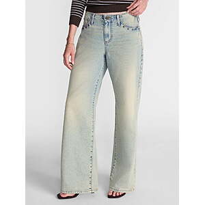 No Boundaries Women's No Waist Baggy Jeans,XXS-XXL (3 colors) - from $8.45