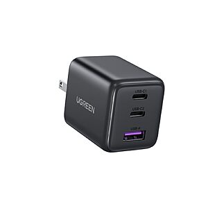 UGREEN 3-Port 30W USB C Charger,compact size,PD PPS fast charging,May 29 only @ Amazon $9.96