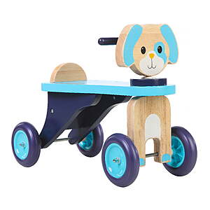 15:Dynacraft Wooden Puppy Push Ride-on Toy for Toddlers,Ages 18 Months to 3 Years at Walmart.com