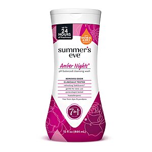 15-oz Summer's Eve pH Balanced Daily Refreshing All Over Feminine Body Wash (3 Options) $2.22 + Free Shipping w/ Prime or on $35