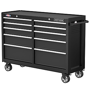 399,Lowe's,CRAFTSMAN 2000 Series 52-in W x 38.05-in H 10 -Drawer Steel Rolling Tool Cabinet,Matching top,$299