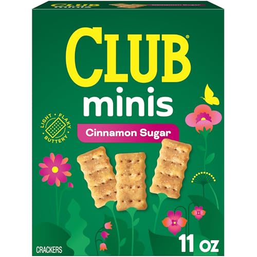 Club Minis Crackers,Spring Sn...nnamon Sugar,11oz Box (1 Box