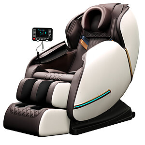 Laimas Full Body 4D Massage Chair with Air Bags,SL Track Zero Gravity,Heat Therapy,Foot Roller,Shiatsu Recliner,Bluetooth Control $1239.99