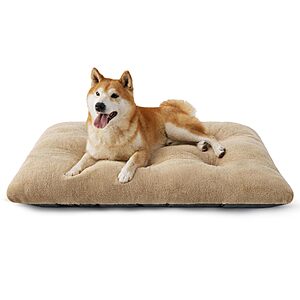 35x23" Bedsure Washable Dog Crate Pillow/Bed (Brown,L-Crate) $12.99 + Free Shipping w/ Prime or on $35