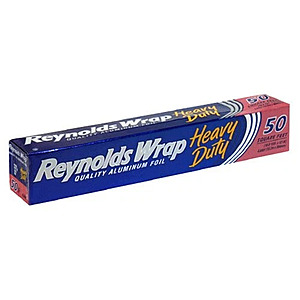 Reynolds Wrap Heavy Duty Aluminum Foil,50 SqFt + Free Shipping $3.00