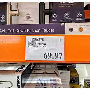 Kohler Haku Semi-professional Kitchen Sink Faucet at Costco YMMV $69.97