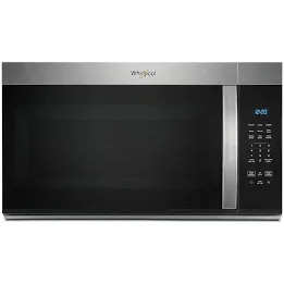 Whirlpool 30 in.1.7 cu.ft.Over-the-Range Microwave in Stainless Steel Finish with Express Cooking Buttons $229