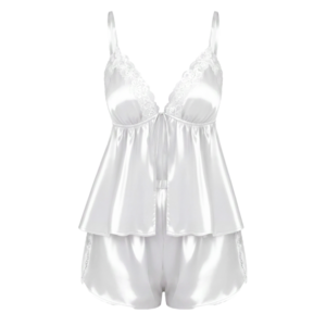 Ekouaer Women's Silk Lace Pajama Sets $8 + FS w/ Prime or orders $35